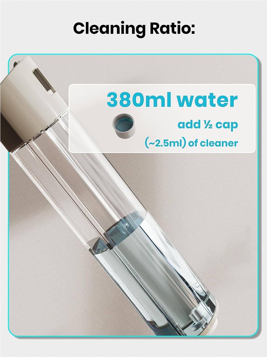 Compatible For Lefant,M3L M3 LS100 Sweeping Vacuum Cleaner Robot Tank Floor Cleaning Solution Liquid Replace Accessories 250ml(6pcs)