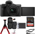 Canon PowerShot V1 Digital Camera Bundle + 64GB Extreme PRO Memory Card, Spider Tripod & Camera Shoulder Bag