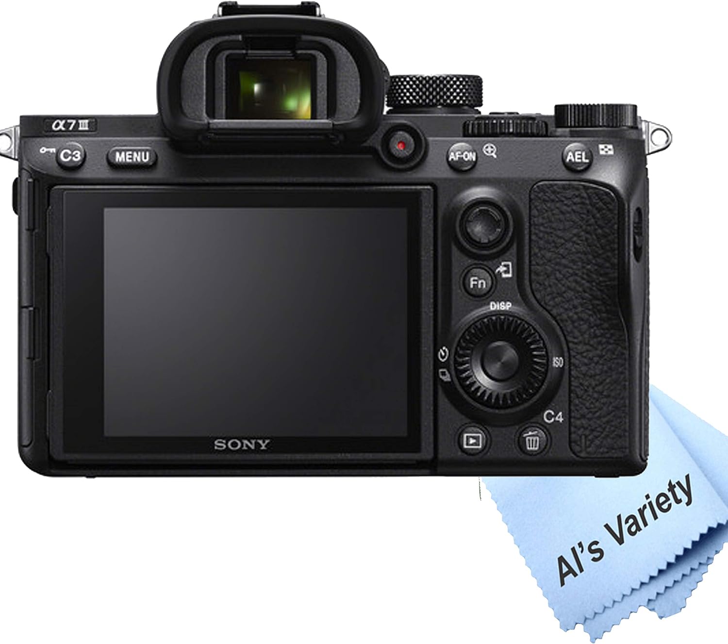 Sony a7 III Mirrorless Camera with 28-70mm Zoom Lens + 2pcs 64GB Memory + Case+ Tripod + Steady Grip Pod + Filters + Macro + 2X Lens + 2X Batteries + Accessory Bundle (Renewed)
