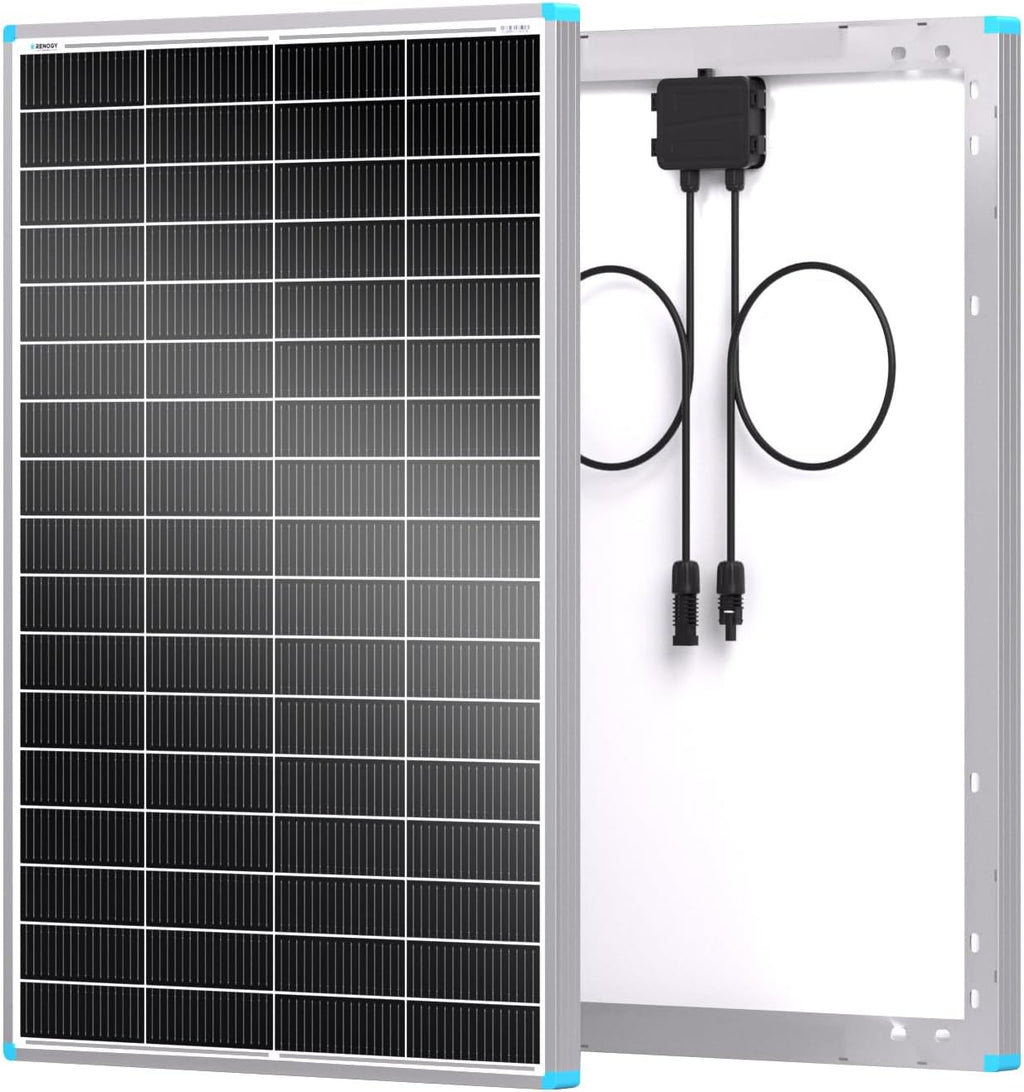 Renogy Solar Panels 175 Watt 16BB N-Type, 12V 175W Solar Panel 25% High-Efficiency, PV Module Power Charger for RV Marine Cabin Roof Home Farm Battery and Other Off-Grid Applications