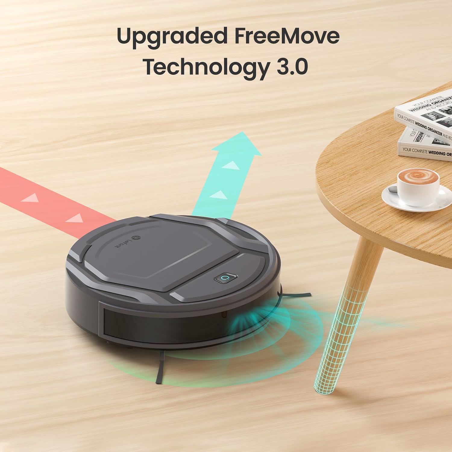 Lefant M210Pro Robot Vacuum Cleaner with Remote Control