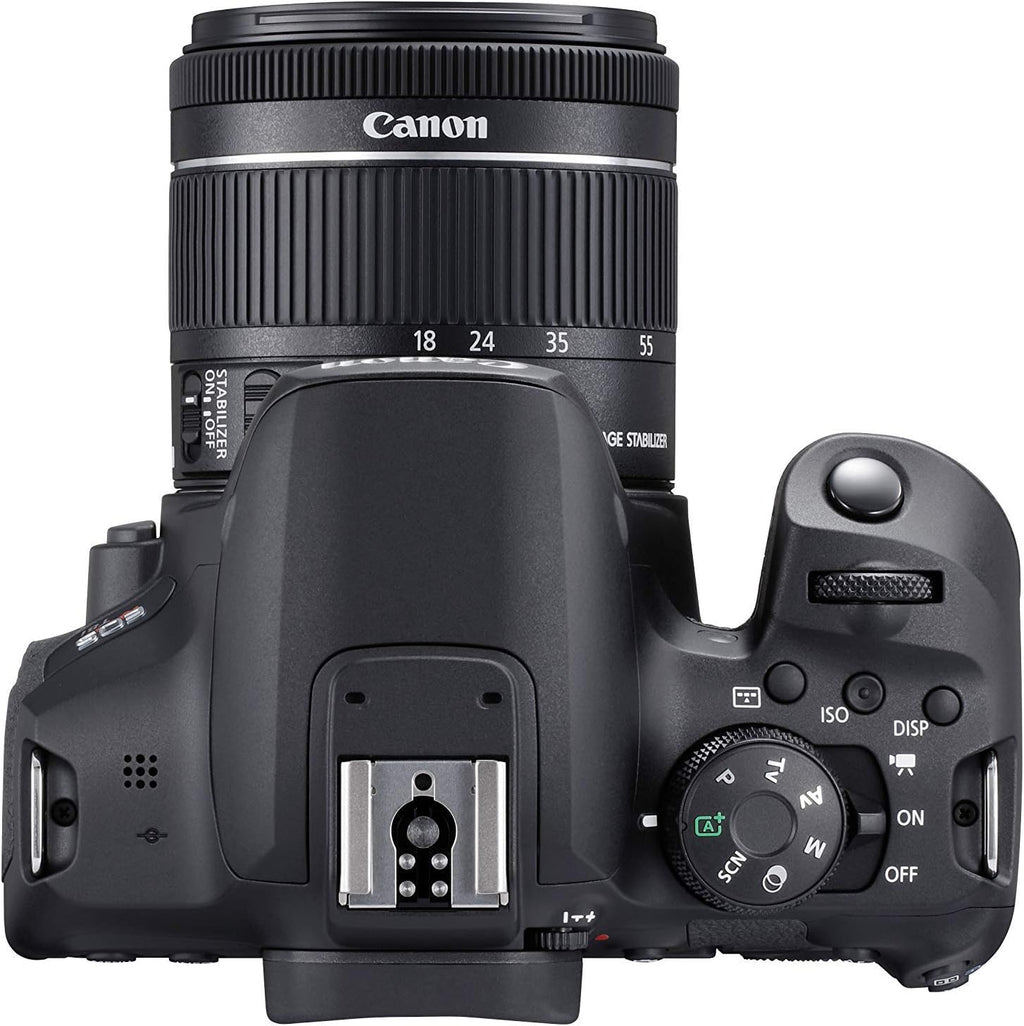 Canon EOS Rebel T8i EF-S 18-55mm is STM Lens Kit, Black (Renewed)