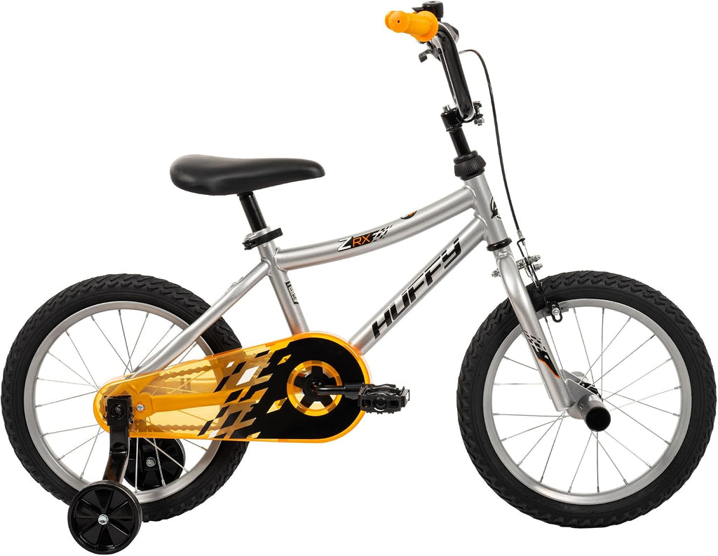 Huffy Kids 12/16 Inch Bikes, Multiple Color Options Available, Ideal for Ages 3+ Years Old, EZ Build Assembly, Removable Training Wheels, Chain Guard for Safety, Fun and Playful Designs