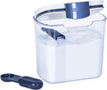 ProKeeper 1 Quart Airtight Powdered Sugar Storage Container – Grey,BPA-Free Plastic,(Pack of 12)