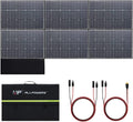 ALLPOWERS SP039 600W Portable Solar Panel, Foldable Solar Charger with 24% High Efficiency Monocrystalline Cells, IP67 Waterproof for Generator RV Camping Motorhome Off-Grid Power Backup