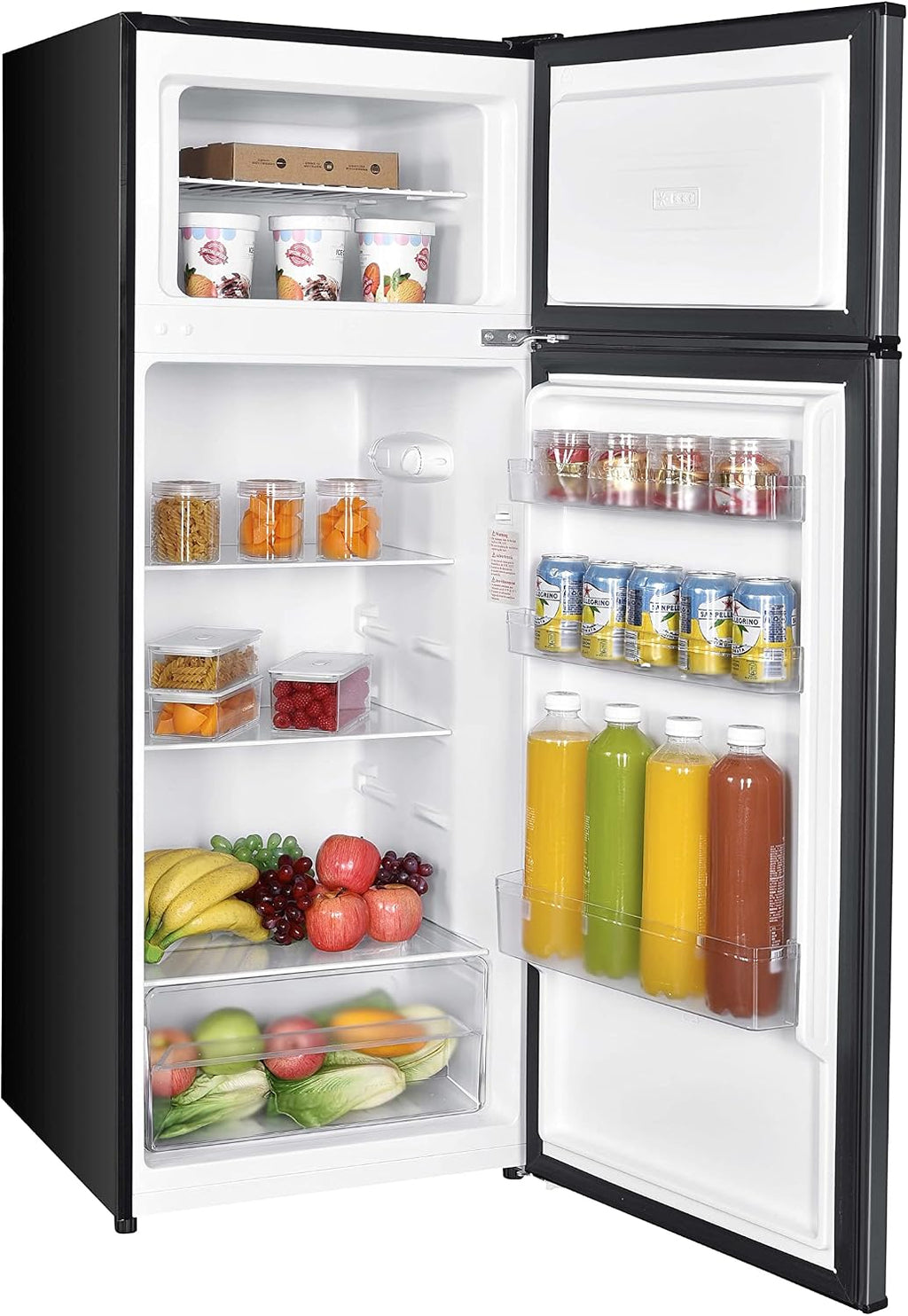 Danby DPF074B2BSLDB-6 7.4 cu. ft. Apartment Size Fridge in Stainless Steel