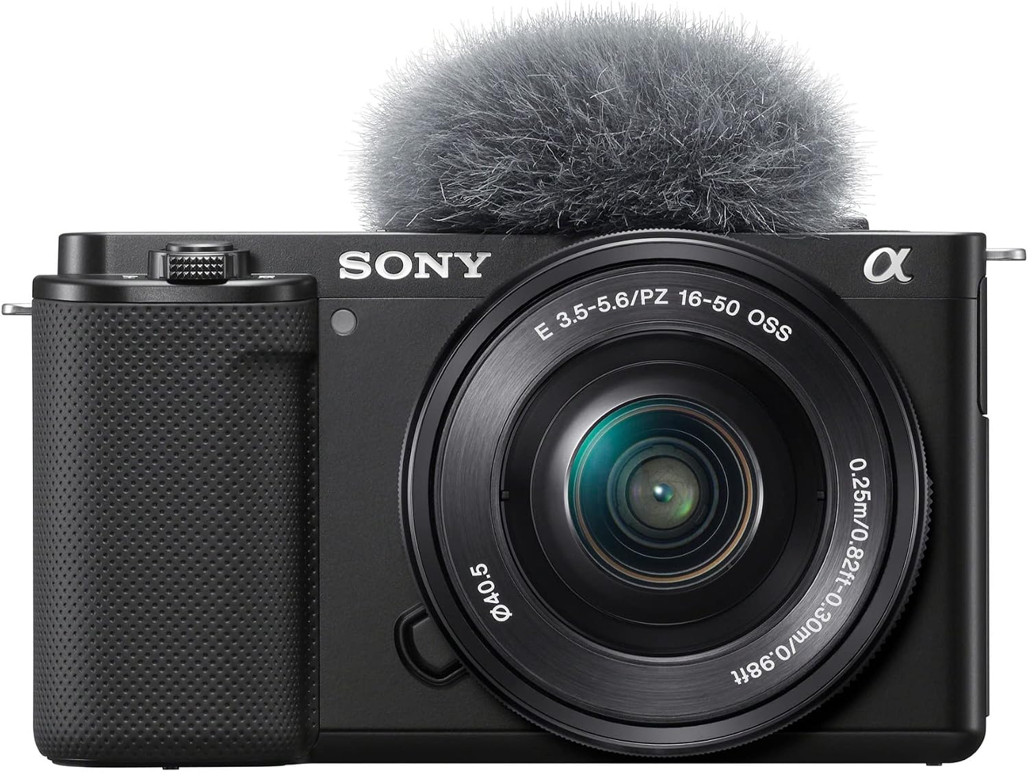 Sony Alpha ZV-E10 - APS-C Interchangeable Lens Mirrorless Vlog Camera Kit - Black