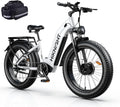 Dual Motor Electric Bike for Adults, 3000W Peak 52V 20AH Battery E Bike 26' x 4.0' Fat Tire Electric Mountain Bike Step-Thru Electric Bicycle for Women/Men, Up to 38MPH, Dual Hydraulic Brake