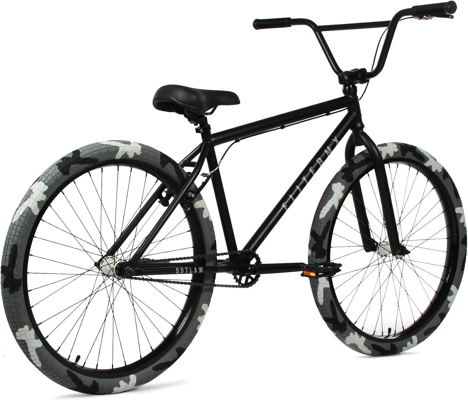 Elite BMX Bicycle 18', 20' & 26' BMX Bike for Teen Bike and Adult Bikes - Freestyle BMX Bike All Models Come with 3 Piece BMX Crankset