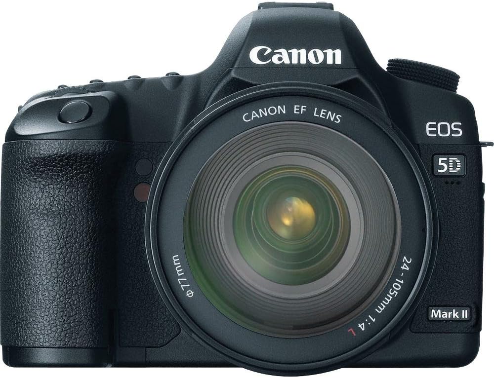Canon EOS 5D Mark II 21.1MP Full Frame CMOS Digital SLR Camera with EF 24-105mm f/4 L IS USM Lens (OLD MODEL)