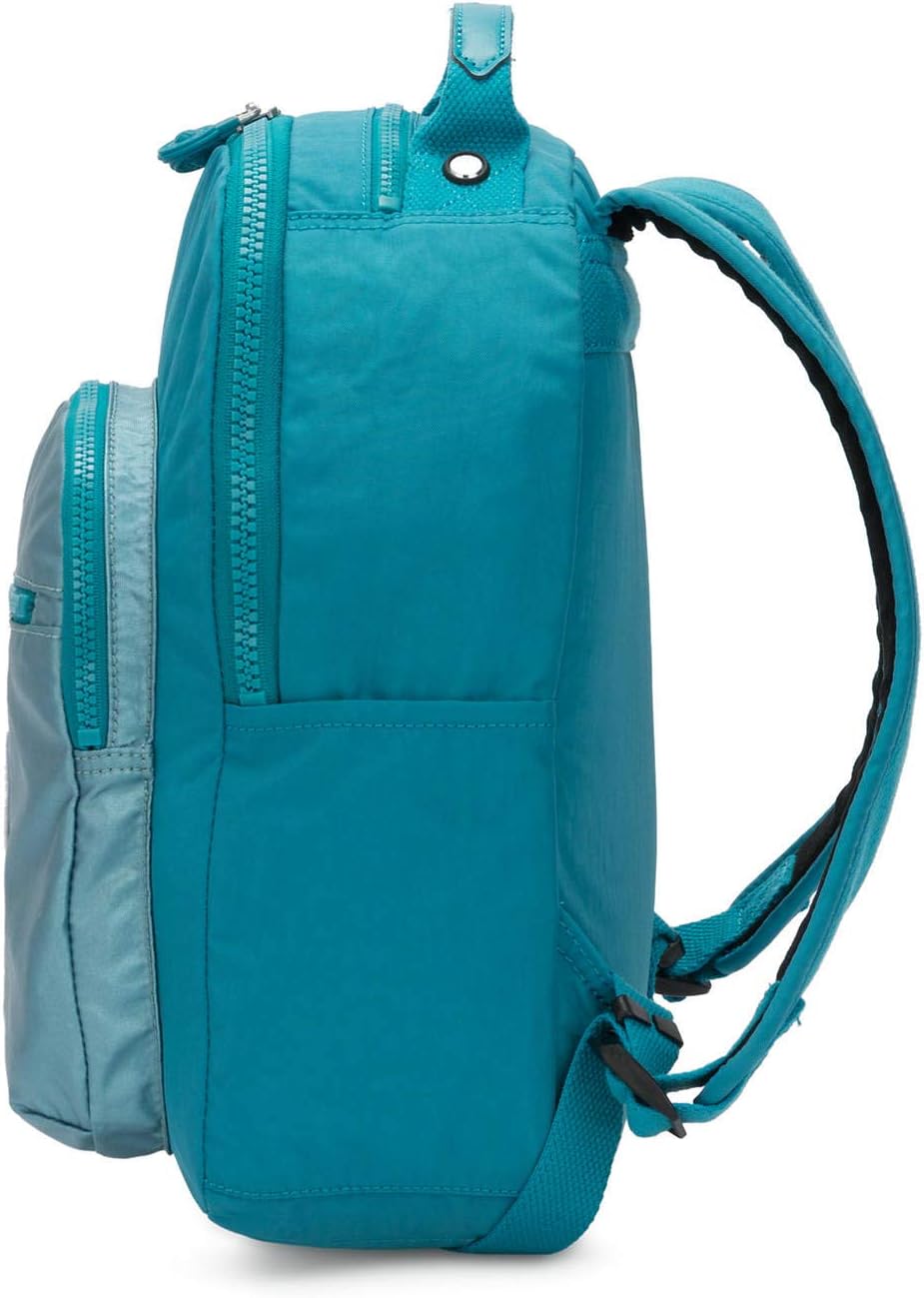Kipling Women's Seoul 15' Laptop Backpack, Durable, Roomy with Padded Shoulder Straps, Built-In Protective Sleeve