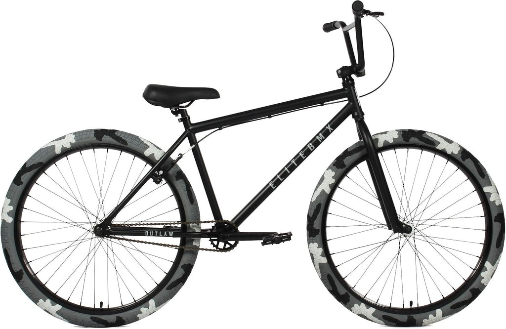 Elite BMX Bicycle 18', 20' & 26' BMX Bike for Teen Bike and Adult Bikes - Freestyle BMX Bike All Models Come with 3 Piece BMX Crankset