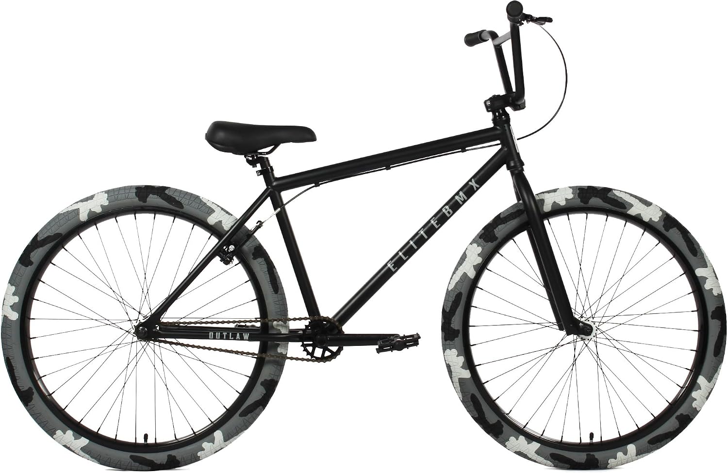 Elite BMX Bicycle 18', 20' & 26' BMX Bike for Teen Bike and Adult Bikes - Freestyle BMX Bike All Models Come with 3 Piece BMX Crankset