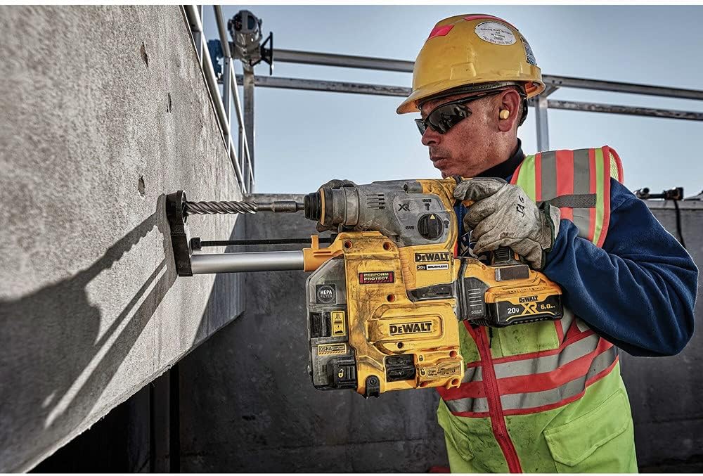 DEWALT DCH293B 20V Max XR Brushless 1-1/8' L-Shape SDS Plus Rotary Hammer Drill (Tool Only)
