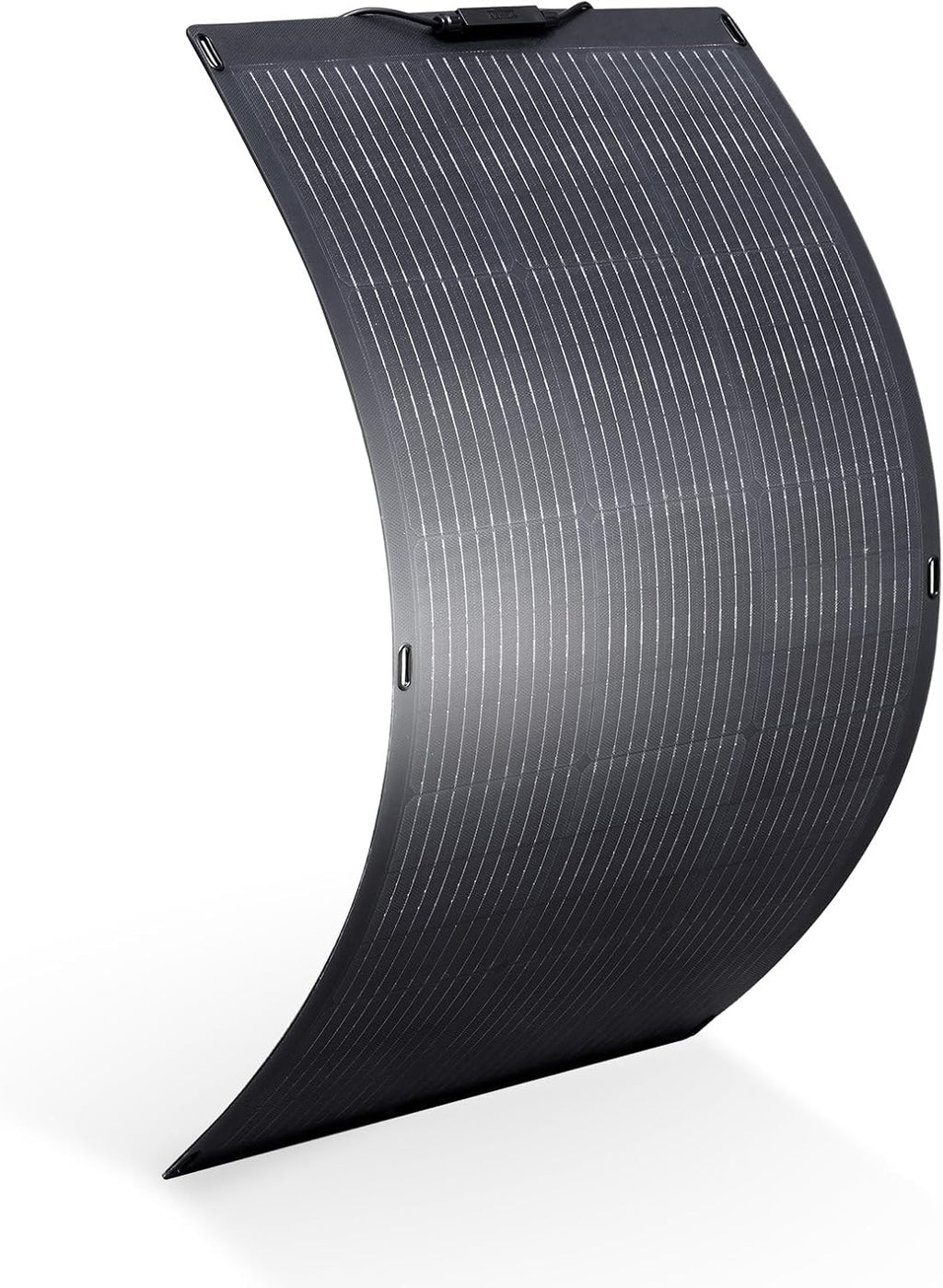 ALLPOWERS SF100 100W Flexible Solar Panel Ultra Thin 3mm Bendable Monocrystalline Solar Charger with 25% Efficiency IP68 Waterproof for RV Roof Van Marine Boat Camping