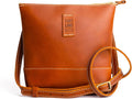 Portland Leather Goods Festival Bag – Lightweight Leather Crossbody Purse – Handmade from the Finest Full-Grain Hides