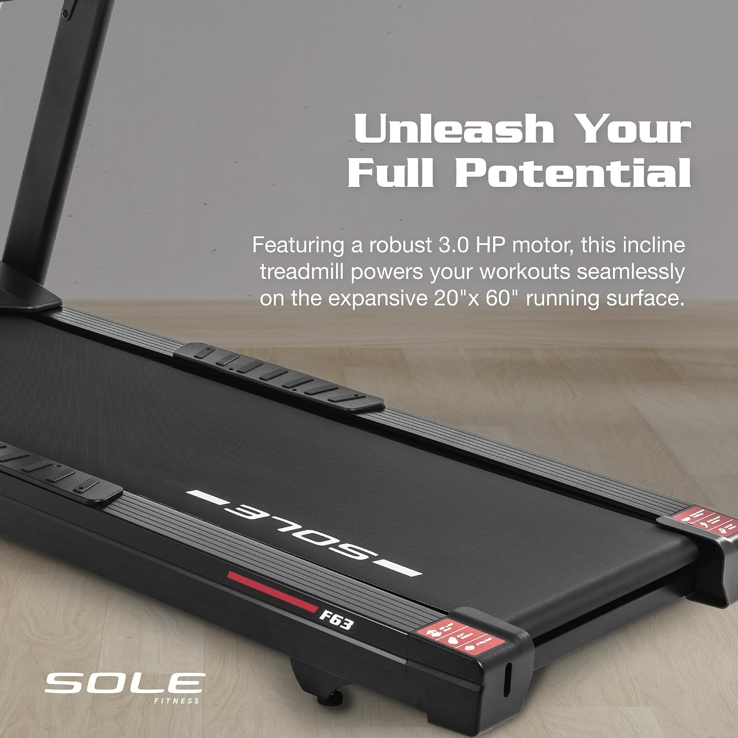 SOLE Fitness F63, F65, F80, F85, TT8 Treadmill With Incline, Bluetooth, Foldable Option - For Home, Work From Home Fitness, Running and Walking