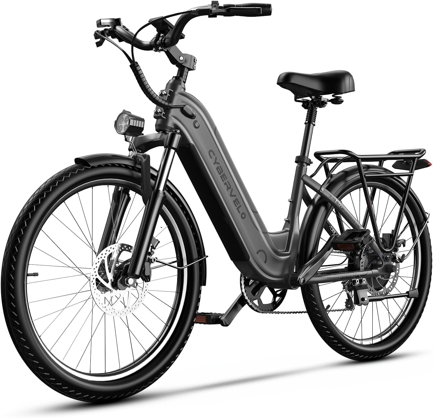 26' Electric Bike for Adult,1000W Peak, up 80 Miles Removable Battery Ebike,Adult Electric Bicycles for All Terrain,Men Women EBike, 7-Speed