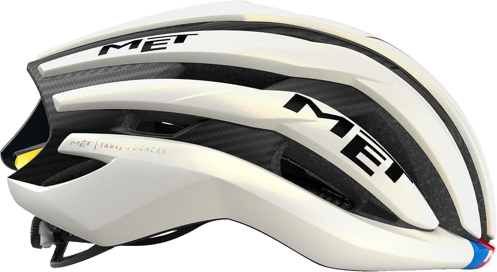MET Trenta 3K Carbon MIPS Road Bike Helmet | Aerodynamic Racing Helmet for Adults, Carbon Fiber Construction, MIPS AIR Tech, Sunglasses Port