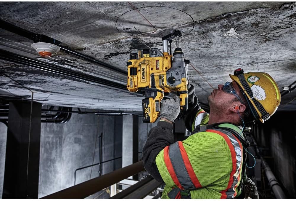 DEWALT DCH293B 20V Max XR Brushless 1-1/8' L-Shape SDS Plus Rotary Hammer Drill (Tool Only)