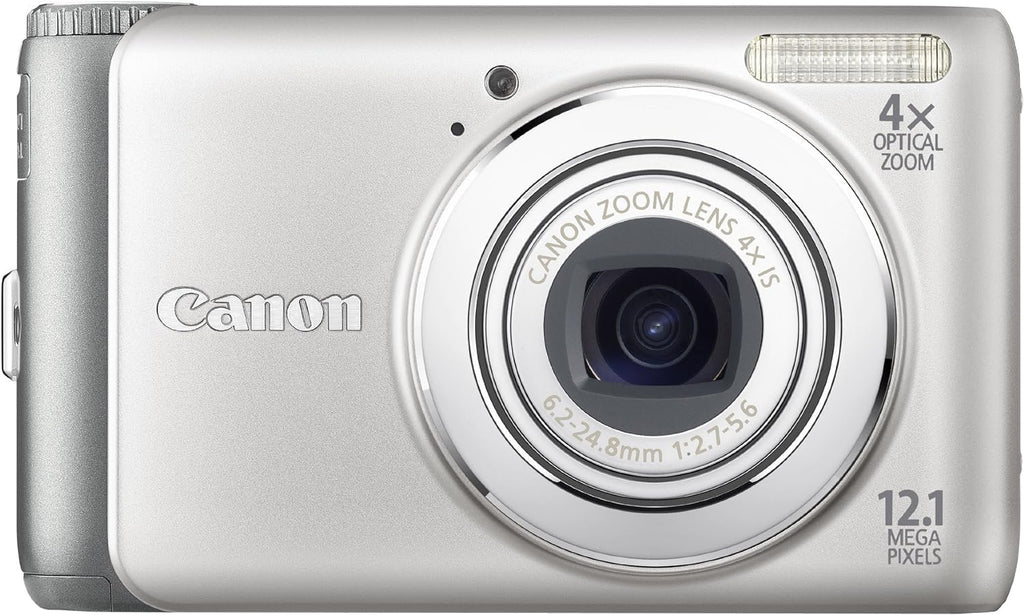 Canon PowerShot A3100IS 12.1 MP Digital Camera with 4X Optical Image Stabilized Zoom and 2.7-Inch LCD (Renewed)