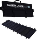 Dakota Lithium - 180W Folding Solar Panel - Waterproof, Weatherproof, Shatterproof Monocrystalline Portable Solar Panels - Stand and Military Spec Nylon Protective Case Included - 1 Set