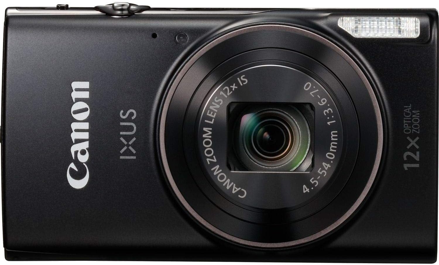 Canon Ixus 285 HS Black, 1076C001 (International Model) (Renewed)