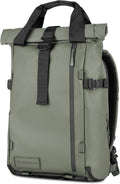 WANDRD PRVKE Rolltop 21L V4 Camera Backpack – Expandable Weatherproof Travel Bag with Laptop Sleeve and Clamshell Opening