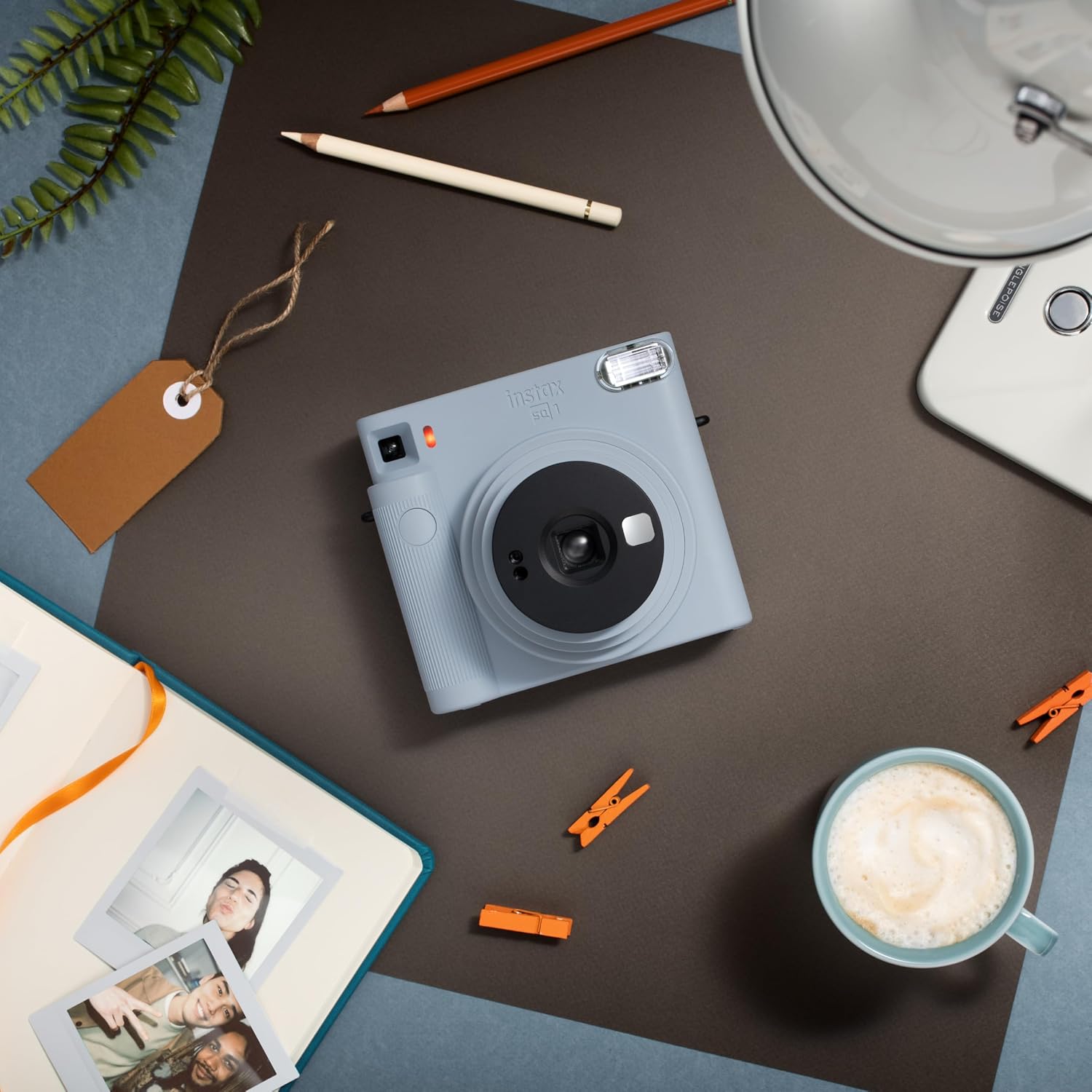 Instax Square SQ1 Instant Camera, Glacier Blue