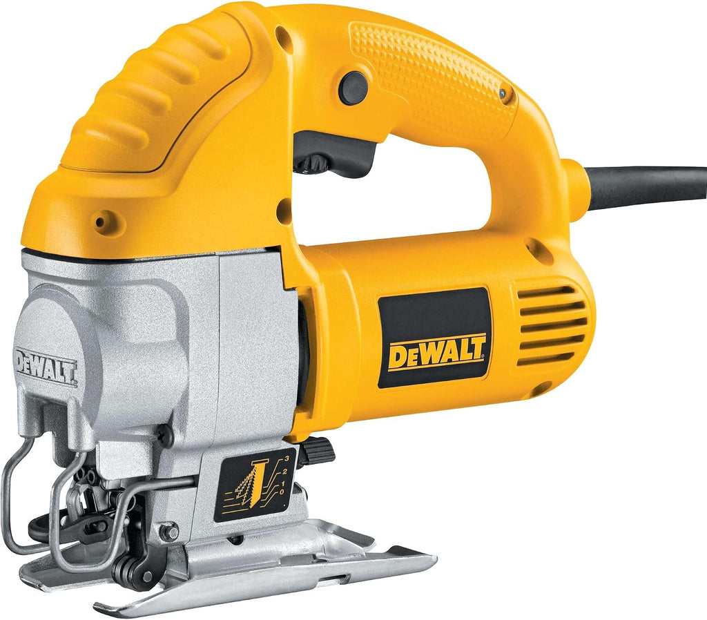 DEWALT Jig Saw, Top Handle, 5.5-Amp, Corded (DW317K), Yellow