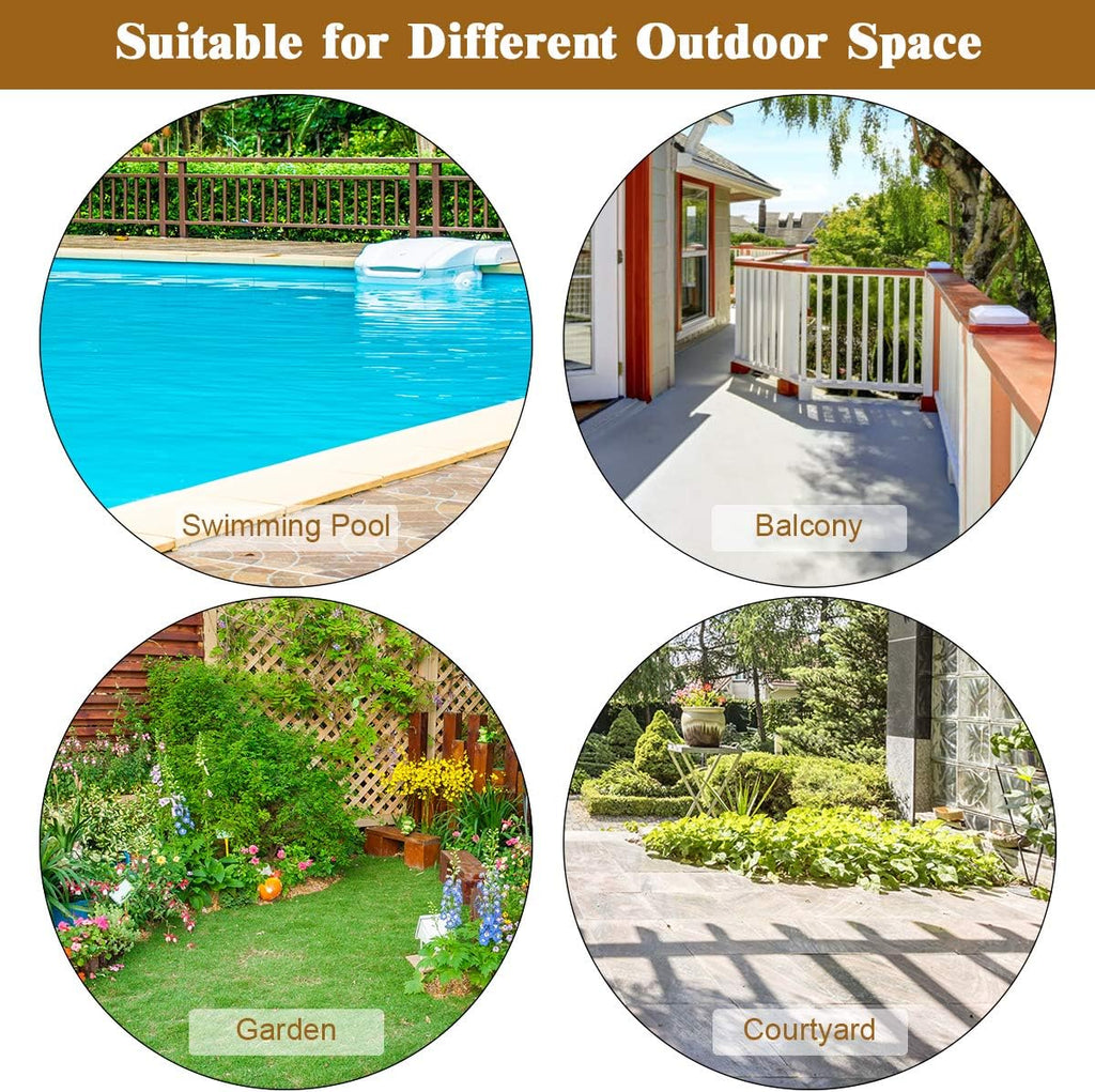 Tangkula 3 Pieces Patio Wicker Rocking Set, Outdoor Rocking Chairs and Table Set with Cushions, Glass Coffee Table with Storage Shelf, Suitable for Patio, Garden, Poolside, Balcony (Beige)