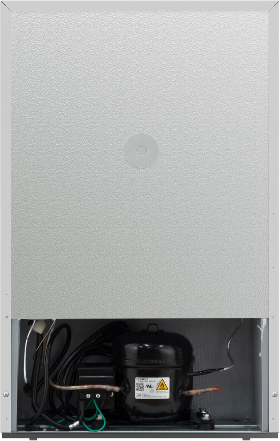 Frigidaire Mini Refrigerator, Compact Freezer Compartment, Adjustable Thermostat Control, Reversible Door, Contemporary Series, 4.5 cu ft, White