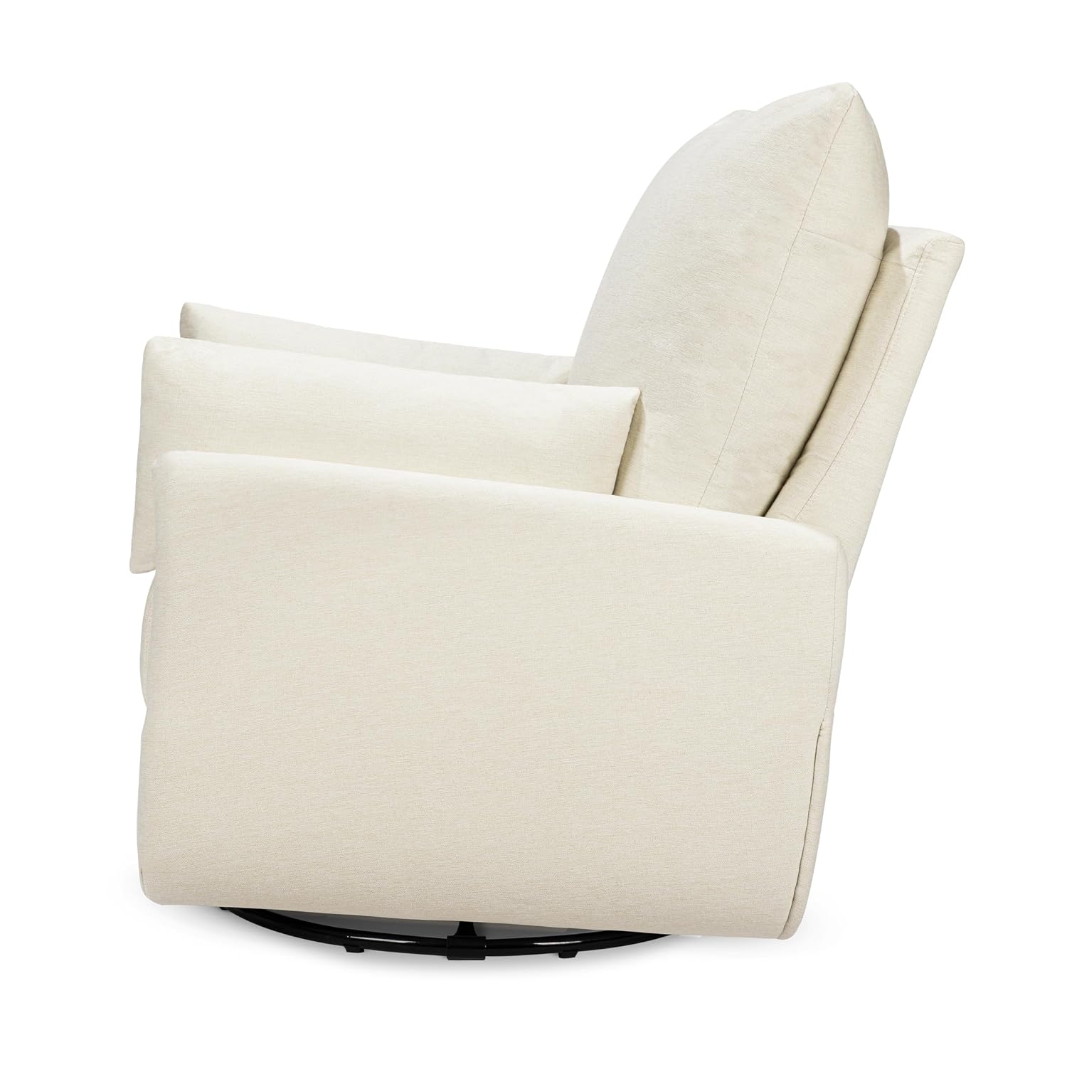 Davinci Juno Swivel Glider in Vanilla, Greenguard Gold & CertiPUR-US Certified