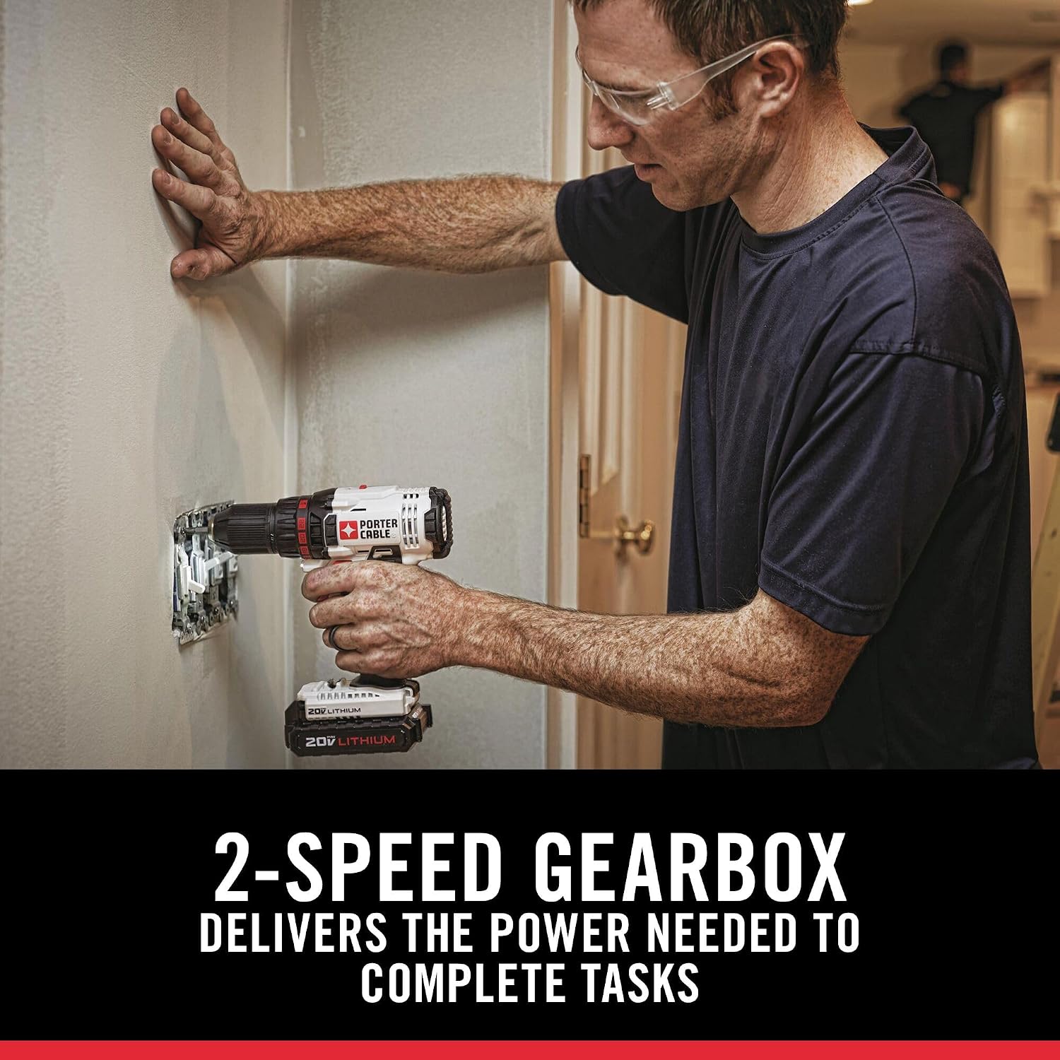 PORTER-CABLE 20V MAX* 6 Tools Combo Kit Cordless Drill Set, Impact Driver, Circular Saw, Reciprocating Saw, Oscillating Tool, Cutting Blade, Flashlight and USB Charger (PCCK617L6)