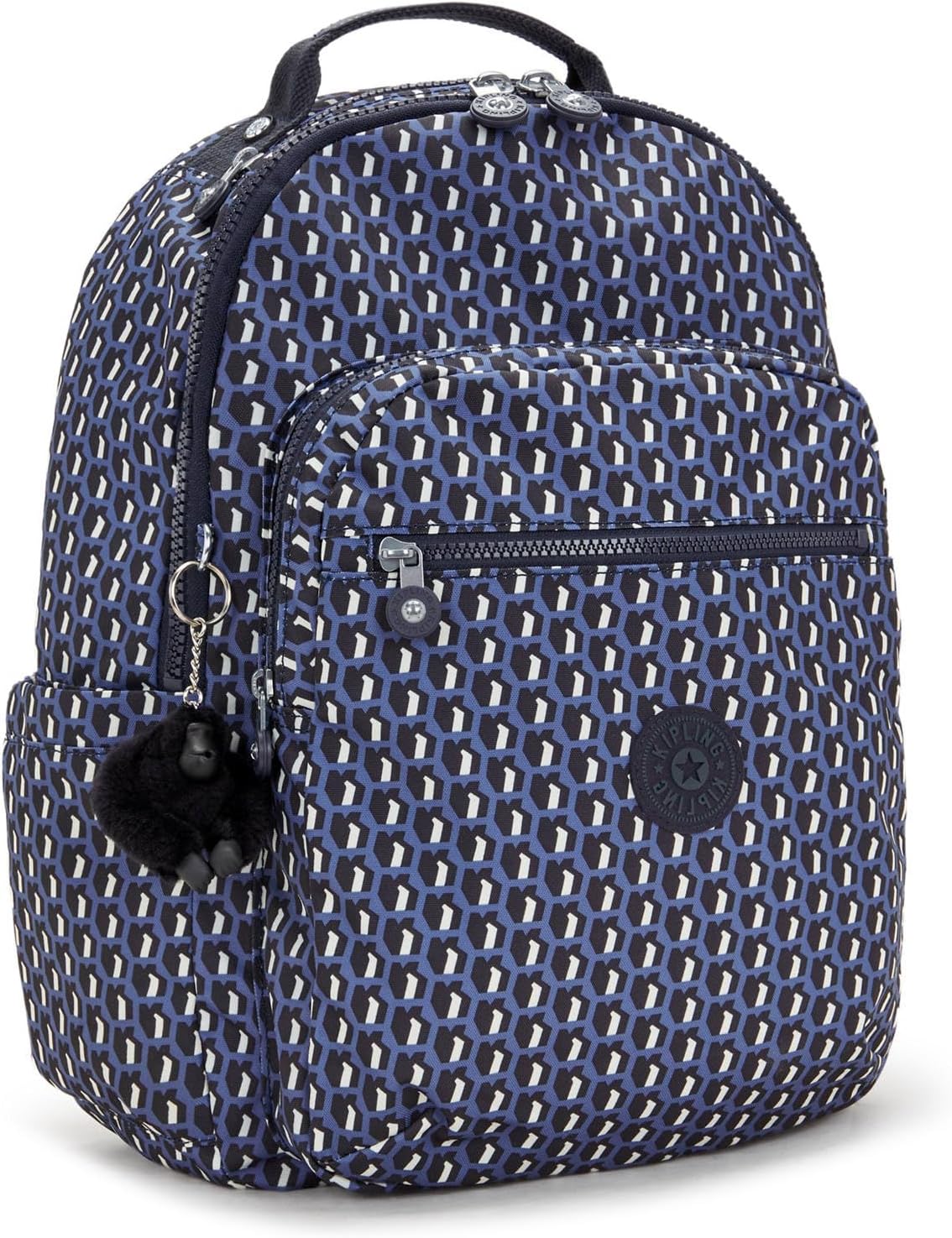 Kipling Women's Seoul 15 Laptop Backpack, Durable, Roomy with Padded Shoulder Straps, Nylon School Bag