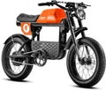FT01 1700W Electric Dirt Bike 36MPH with 48V 30Ah, 135MM Front Fork & Dual Disc Hydraulic Brakes, 90Miles Long Range Electric Bike, 20' Fat Tire electric motorcycle for adults, electric scooter