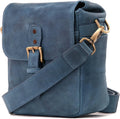 MegaGear Genuine Leather Camera Messenger Bag Mirrorless Portable electronic device cover