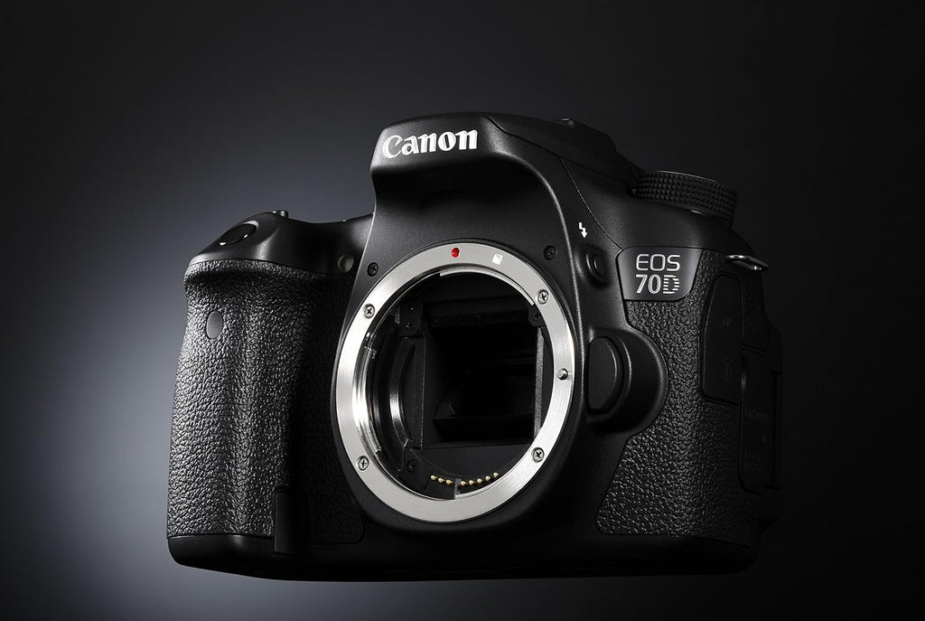 Canon EOS 70D Digital SLR Camera (Body Only) (Renewed)