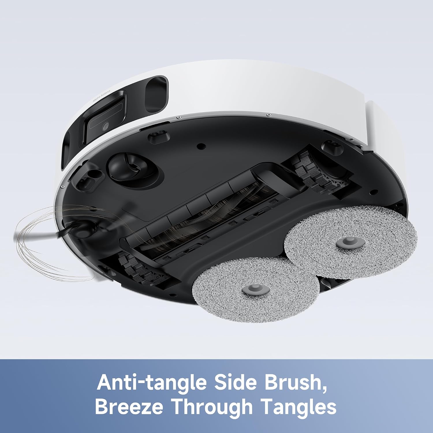 Mova E40 Ultra Robot Vacuum and Mop, 19,000Pa Suction, Extenable & Liftable Mop, All-in-One Station, Auto-Empty, Auto Washing & Hot Air Drying, 360°Obstacle Avoidance, App & Voice Control
