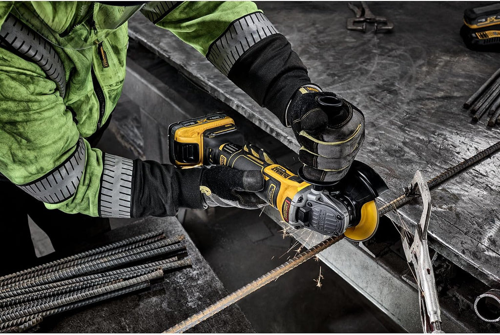 DEWALT 20V MAX XR Brushless Cordless 4-1/2 in. - 5 in. Variable Speed Slide Switch Grinder (Tool Only) (DCG411VSB)