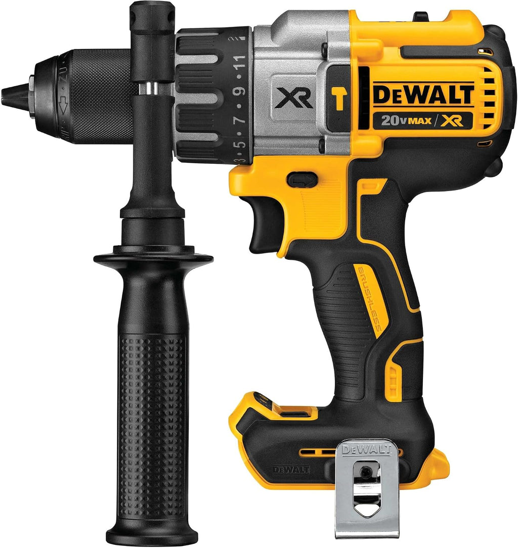 DEWALT 20V MAX XR Cordless Hammer Drill Driver Brushless, Heavy Duty 1/2', 3-Speed, Tool Only (DCD996B)