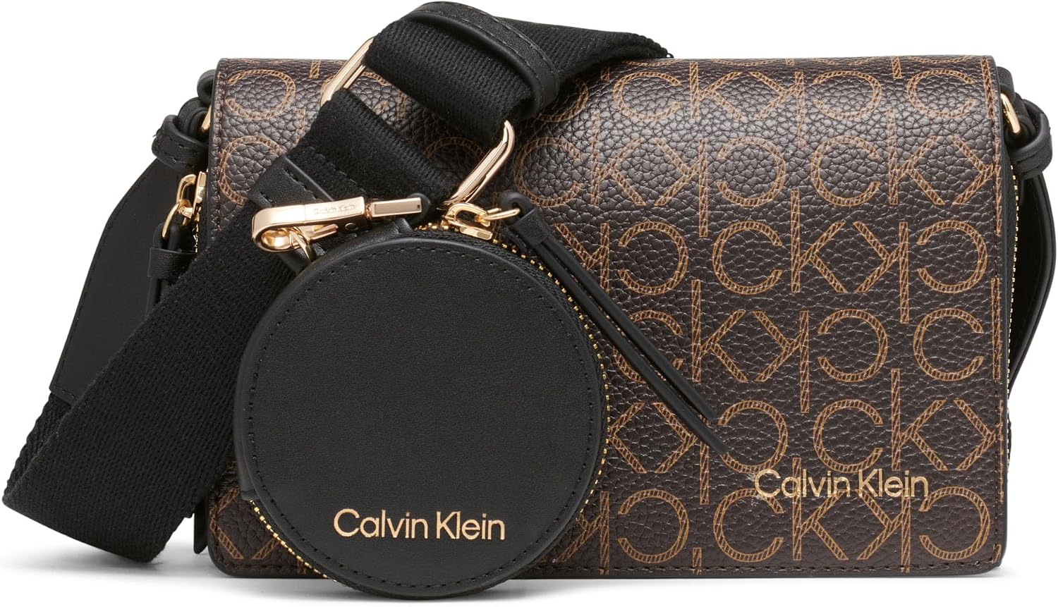 Calvin Klein Women's Millie Triple Compartment Camera Bag Crossbody