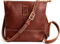 Portland Leather Goods Festival Bag – Lightweight Leather Crossbody Purse – Handmade from the Finest Full-Grain Hides