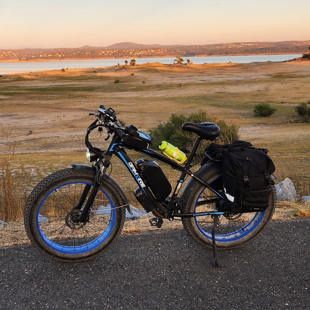 Ebike for Adults Electric, 52V 19.2Ah/32Ah, Peak 2000W/3000W Electric Bicycle, 36/40M P H, 70 Miles/100Miles, Off Road Snow Mountain E-Bike, Hydraulic Disc Brake, 24'/26' Fat Tire E Bike UL2849 by SGS