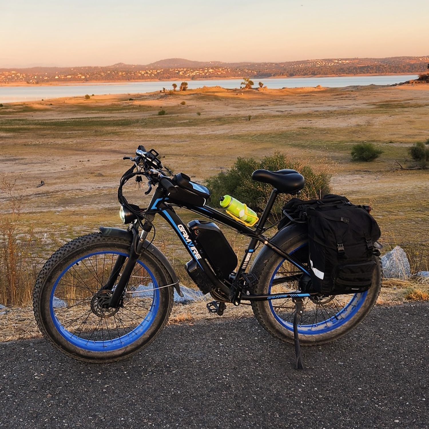 Ebike for Adults Electric, 52V 19.2Ah/32Ah, Peak 2000W/3000W Electric Bicycle, 36/40M P H, 70 Miles/100Miles, Off Road Snow Mountain E-Bike, Hydraulic Disc Brake, 24'/26' Fat Tire E Bike UL2849 by SGS