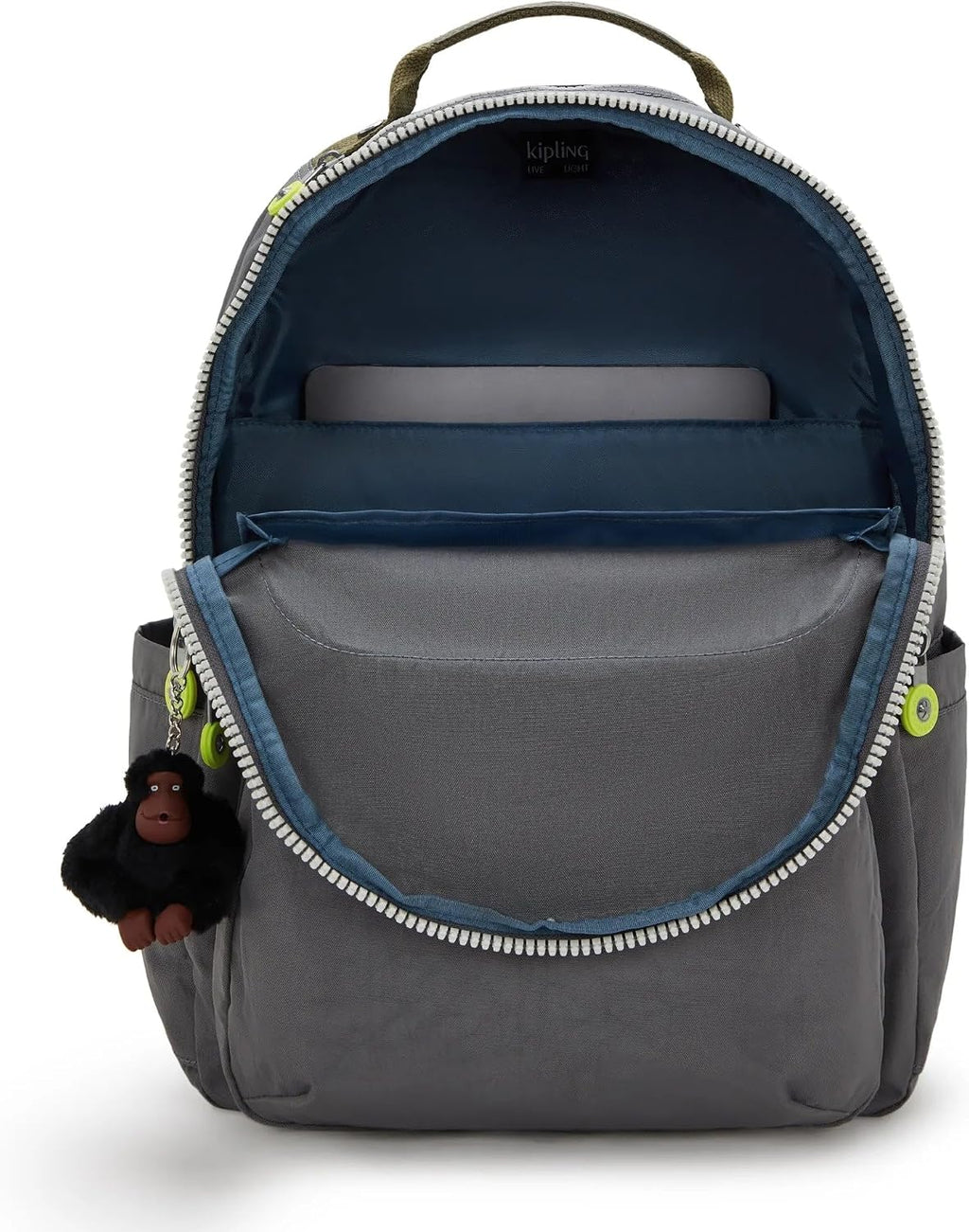 Kipling Women's Seoul 15' Laptop Backpack, Durable, Roomy with Padded Shoulder Straps, Built-In Protective Sleeve