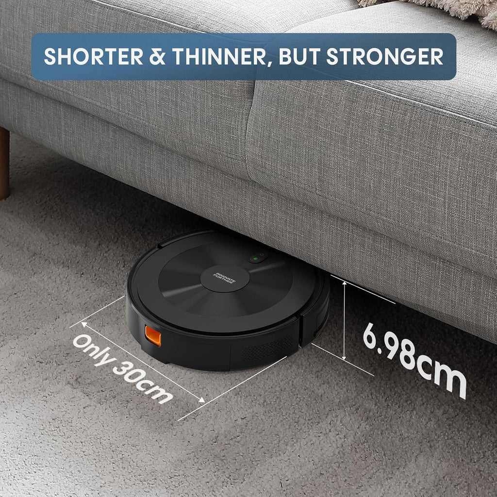 Robot Vacuum and Mop Combo: 2-in-1 Robot Vacuum Cleaner 2500Pa Strong Suction & Tangle-Free & Alexa/APP Control & Self-Charging, Schedule Cleaning Robotic Vacuum for Pet Hair, Hard Floor, Carpet