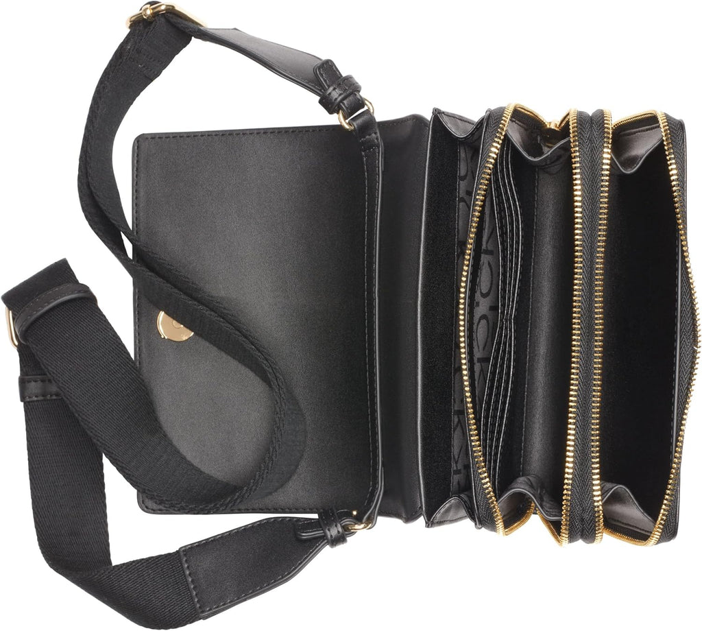 Calvin Klein Women's Millie Triple Compartment Camera Bag Crossbody