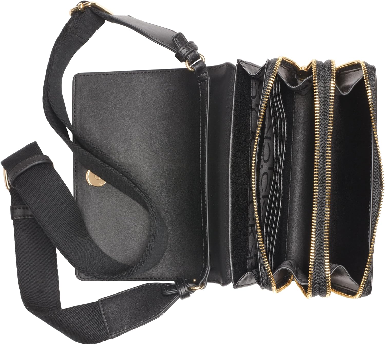 Calvin Klein Women's Millie Triple Compartment Camera Bag Crossbody