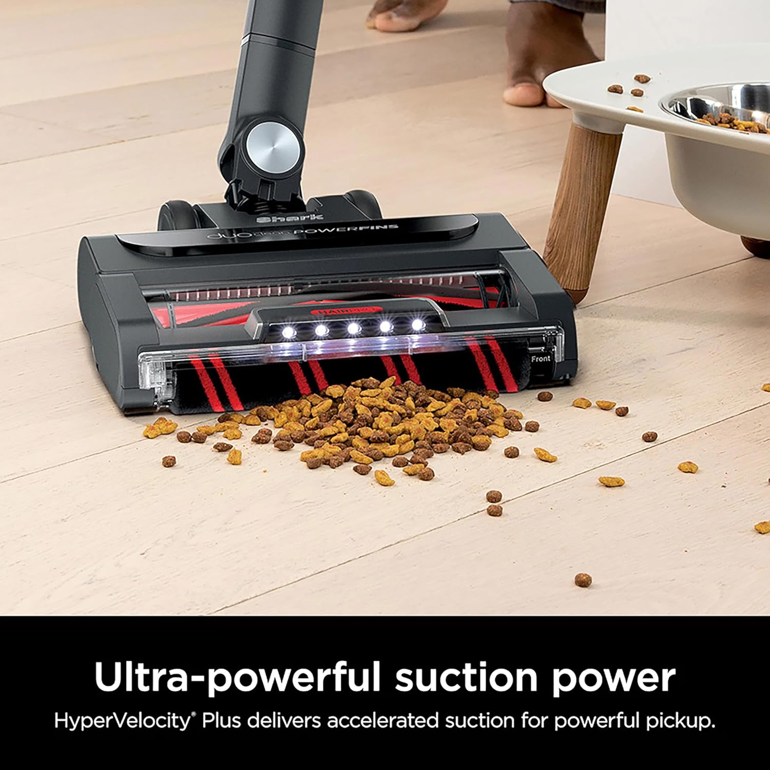 Shark Stratos Cordless Vacuum with Clean Sense IQ and DuoClean PowerFins, MultiFlex Wand, Includes Duster Crevice Tool & Anti-Allergen Brush, Up to 40 Minute Runtime (Renewed)
